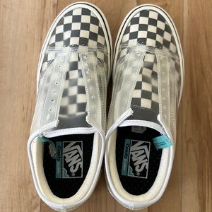 Vans slip on checkborad